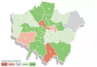 最新英国住房租赁报告：平均租金上涨2.5%，租房市场需求持续强劲！